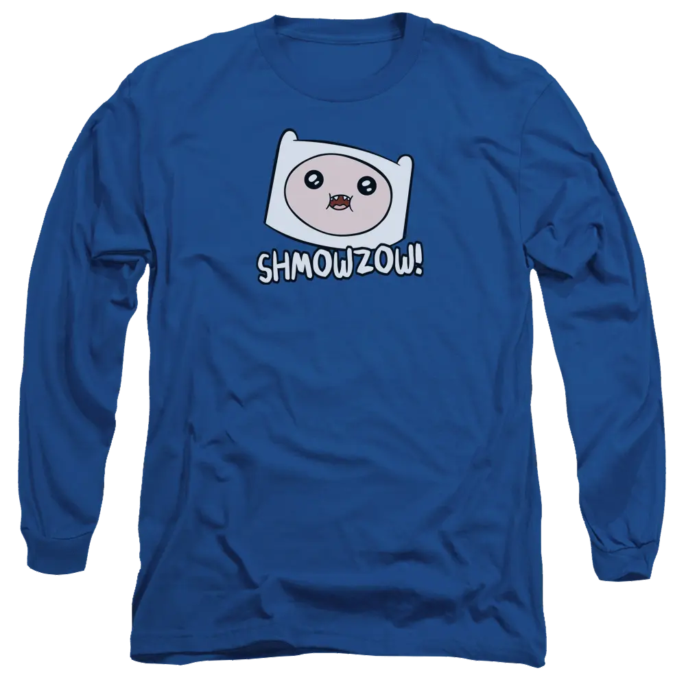 Adventure Time Shmowzow - Men's Long Sleeve T-Shirt Adventure Time