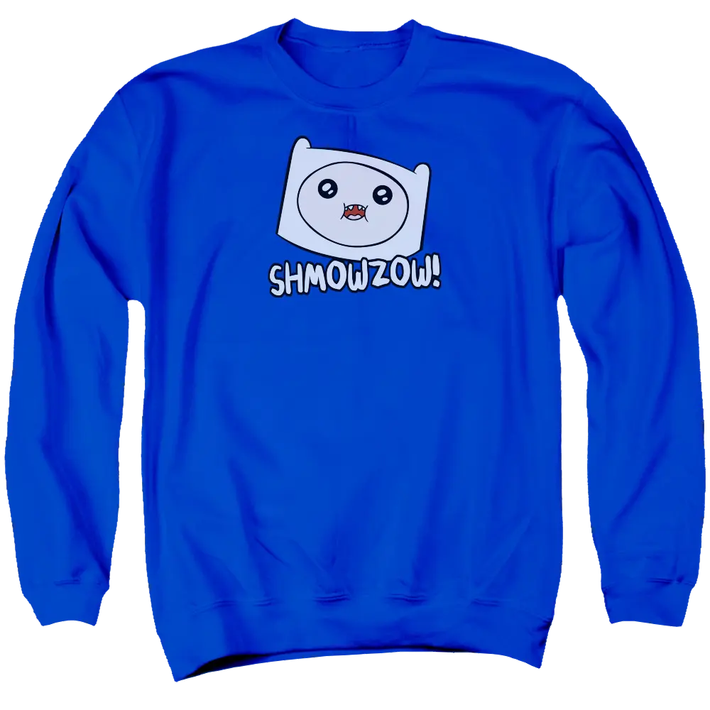 Adventure Time Shmowzow - Men's Crewneck Sweatshirt Adventure Time