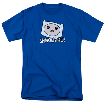 Royal men's regular fit t-shirt with Adventure Time Shmowzow graphic