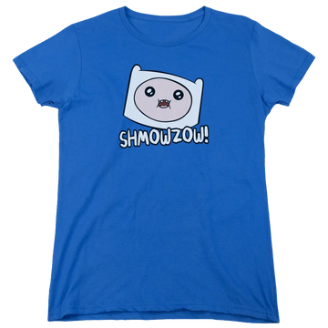 Royal women's t-shirt with Adventure Time Shmowzow graphic