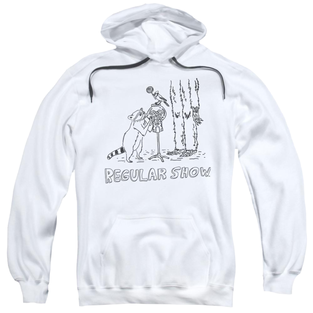 Regular Show Tattoo Art Pullover Hoodie Pullover Hoodie The Regular Show