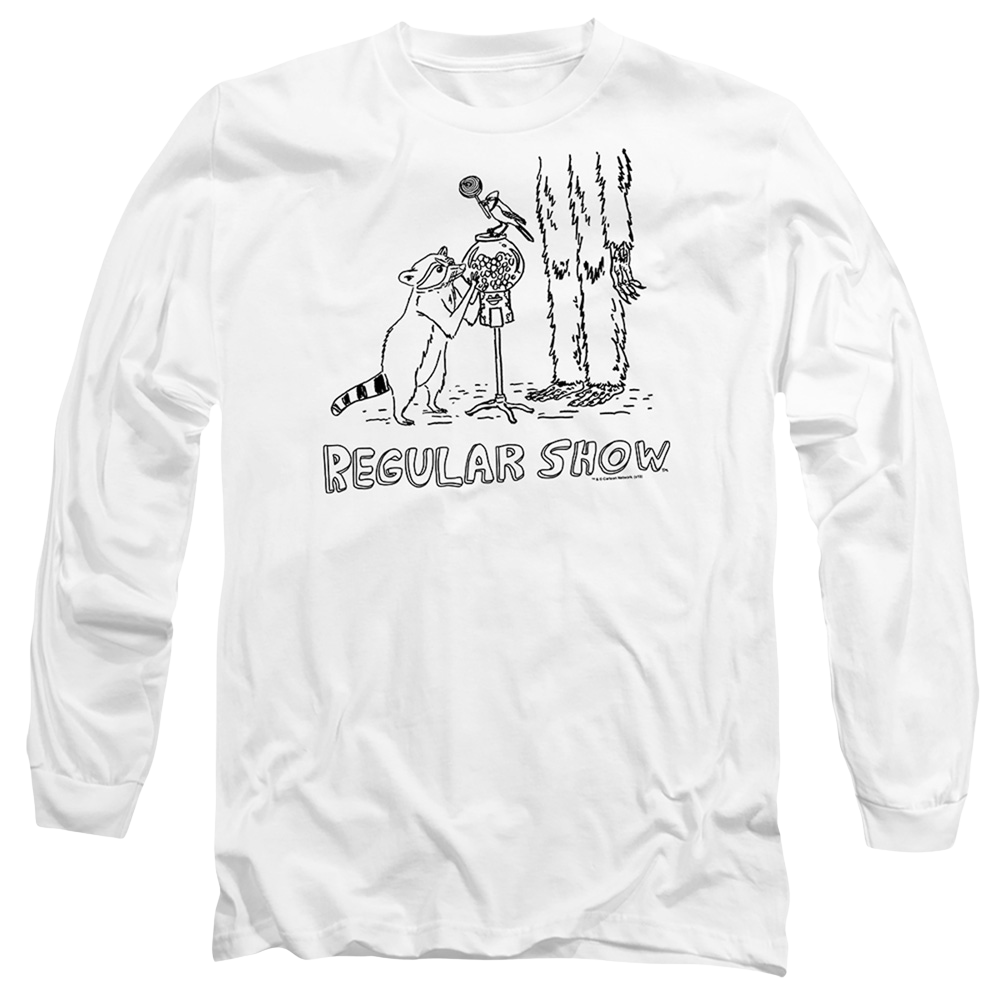 Regular Show Tattoo Art Men's Long Sleeve T-Shirt Men's Long Sleeve T-Shirt The Regular Show