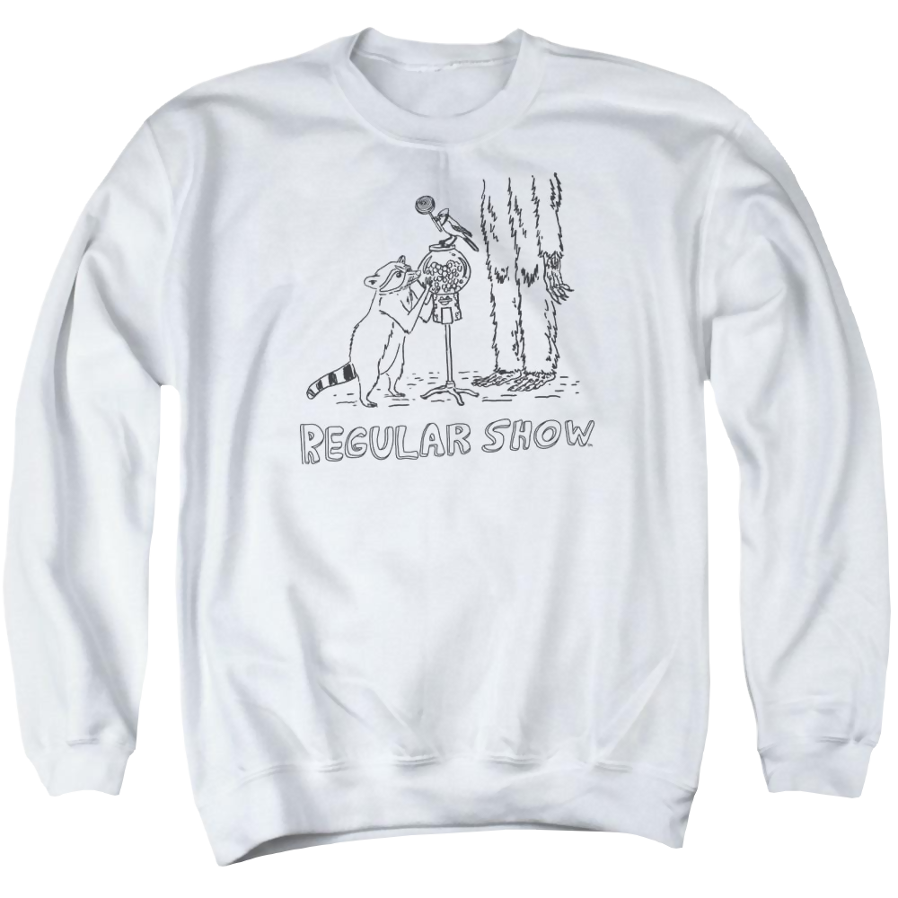 Regular Show Tattoo Art Men's Crewneck Sweatshirt Men's Crewneck Sweatshirt The Regular Show