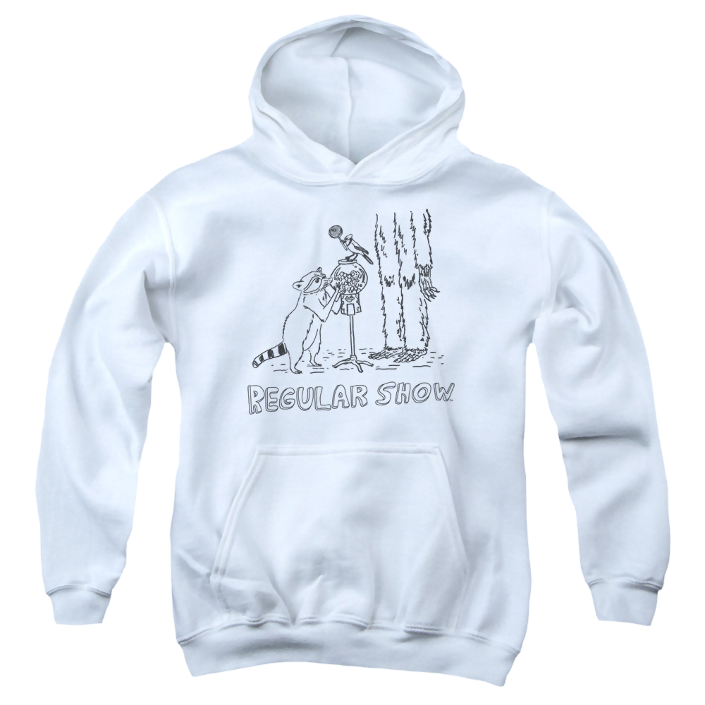 Regular Show, The Tattoo Art - Youth Hoodie Youth Hoodie (Ages 8-12) The Regular Show