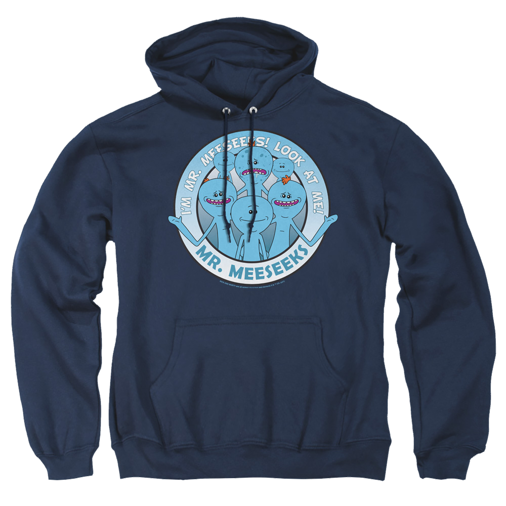 Rick and Morty Mr Meeseeks - Pullover Hoodie Pullover Hoodie Rick and Morty