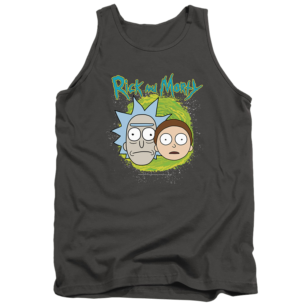 Rick and Morty Floating Heads - Men's Tank Top Men's Tank Rick and Morty