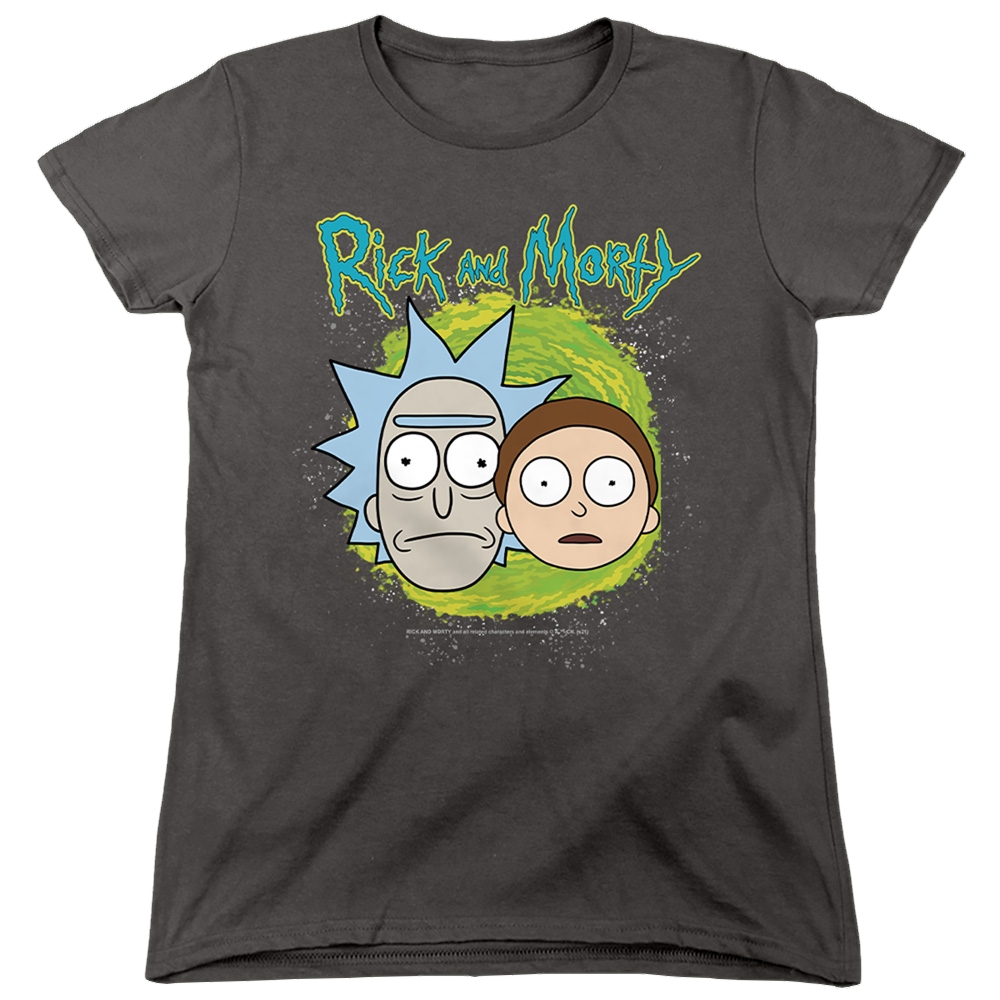 Rick and Morty Floating Heads - Women's T-Shirt Women's T-Shirt Rick and Morty