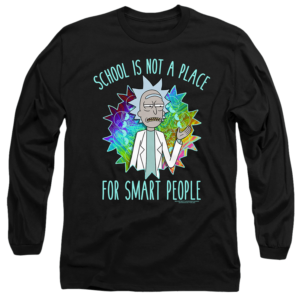 Rick and Morty School - Men's Long Sleeve T-Shirt Men's Long Sleeve T-Shirt Rick and Morty