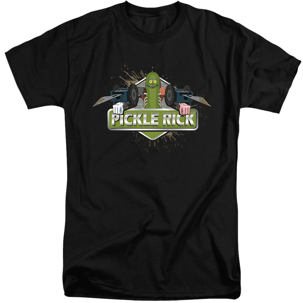 Rick and Morty Pickle Rick - Men's Tall Fit T-Shirt Men's Tall Fit T-Shirt Rick and Morty