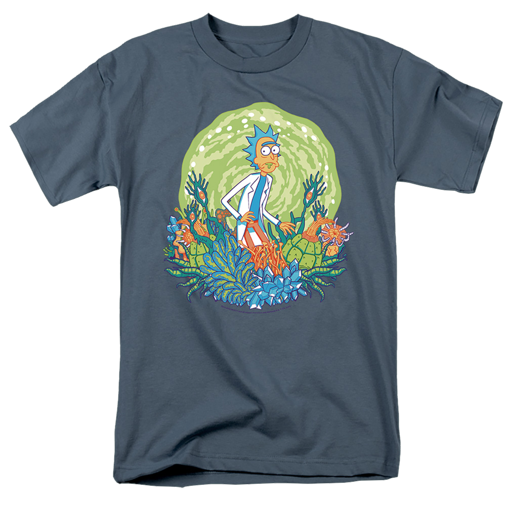Rick and Morty Ricktanical Rick - Men's Regular Fit T-Shirt Men's Regular Fit T-Shirt Rick and Morty