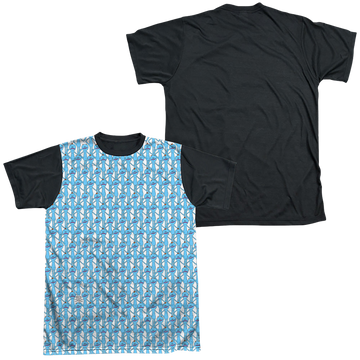 Rick and Morty Mr Meeseeks men's black back t-shirt