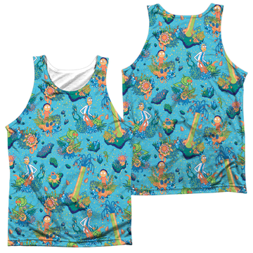 Rick and Morty Ricktanical men's all-over print tank