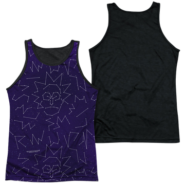 Rick and Morty Stars men's black back tank
