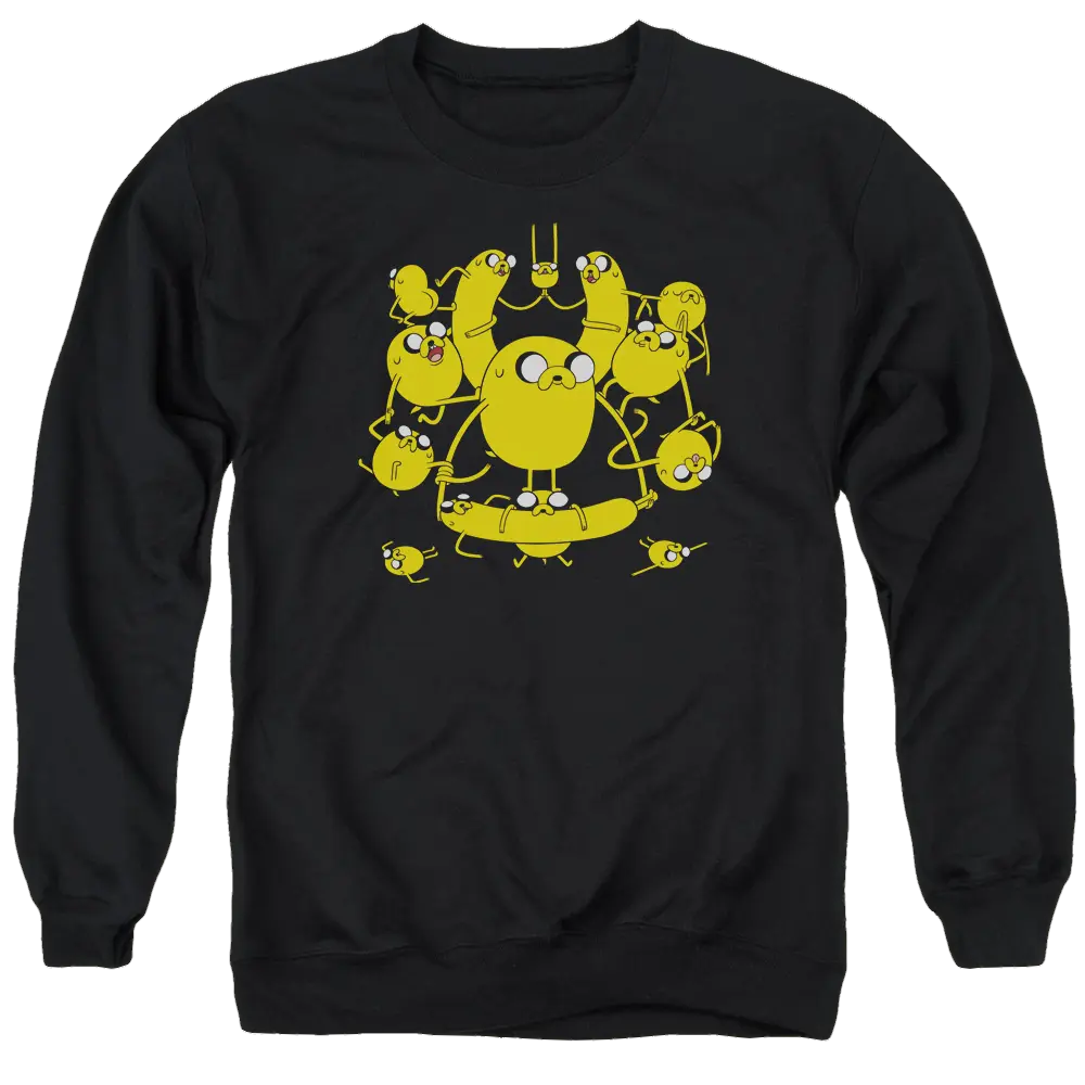 Adventure Time Jakes - Men's Crewneck Sweatshirt Adventure Time