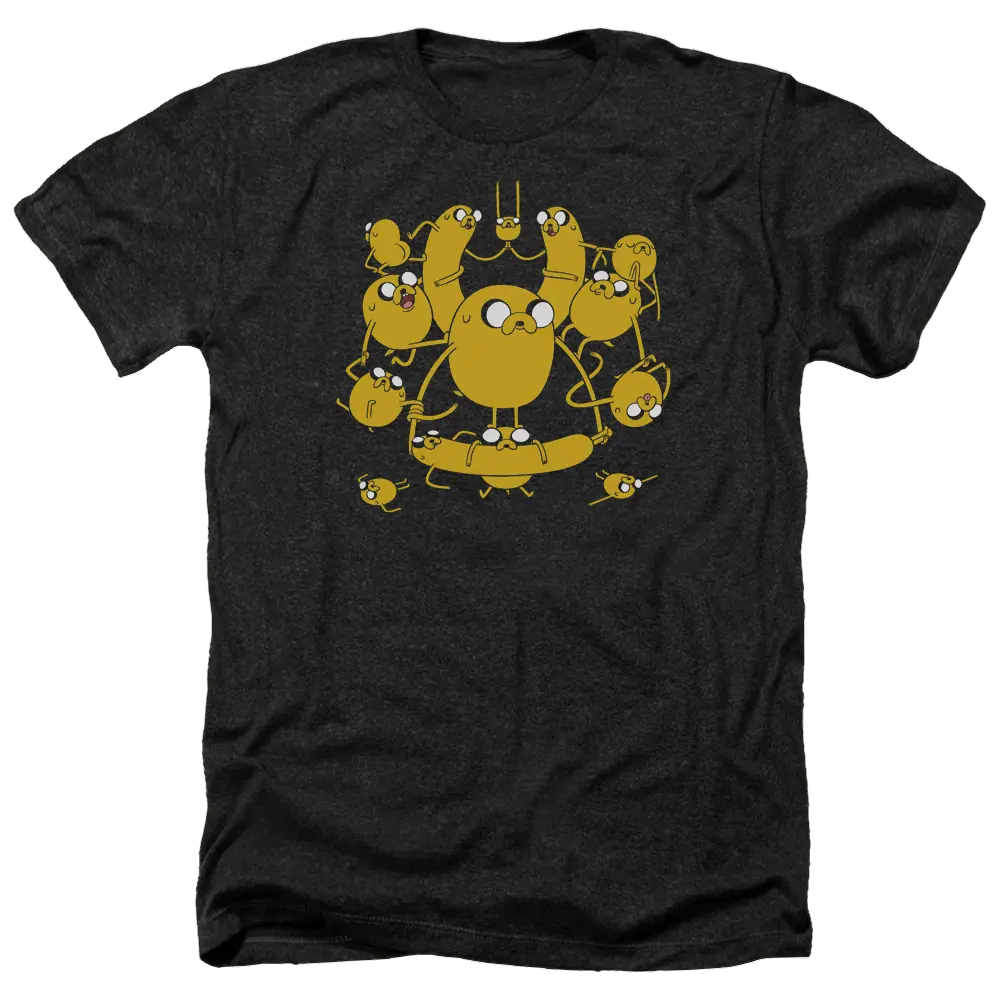 Adventure Time Jakes - Men's Heather T-Shirt Adventure Time