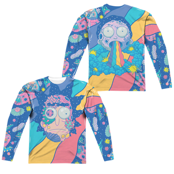 Rick and Morty Goodbye men's all-over print long sleeve