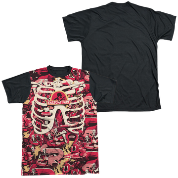 Rick and Morty Anatomy Park - Men's Black Back T-Shirt Men's Black Back T-Shirt Rick and Morty