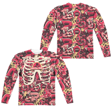 Rick and Morty Anatomy Park men's all-over print long sleeve