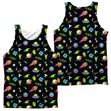 Rick and Morty Opening Icons men's all-over print tank
