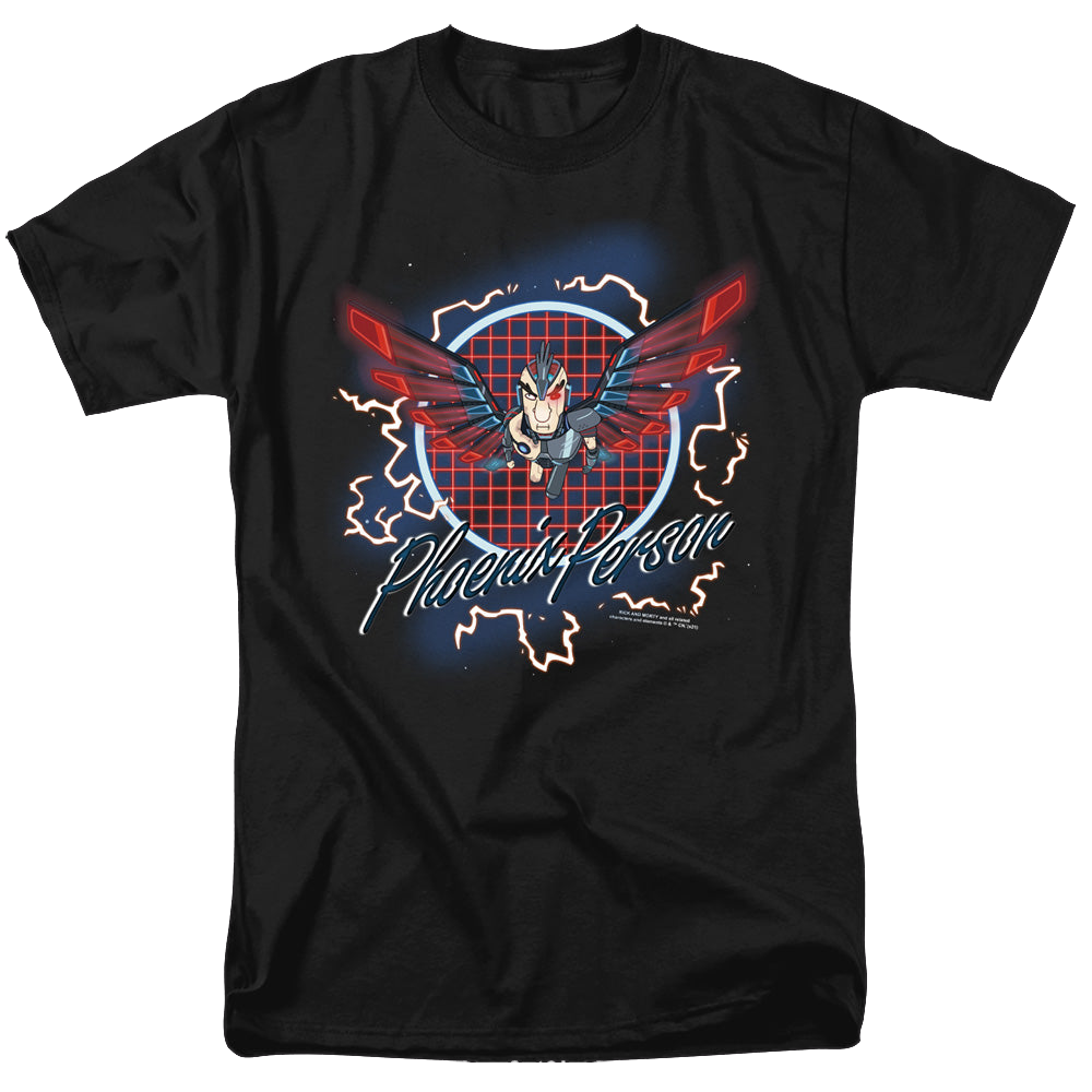 Rick and Morty Phoenix Person - Men's Regular Fit T-Shirt Men's Regular Fit T-Shirt Rick and Morty