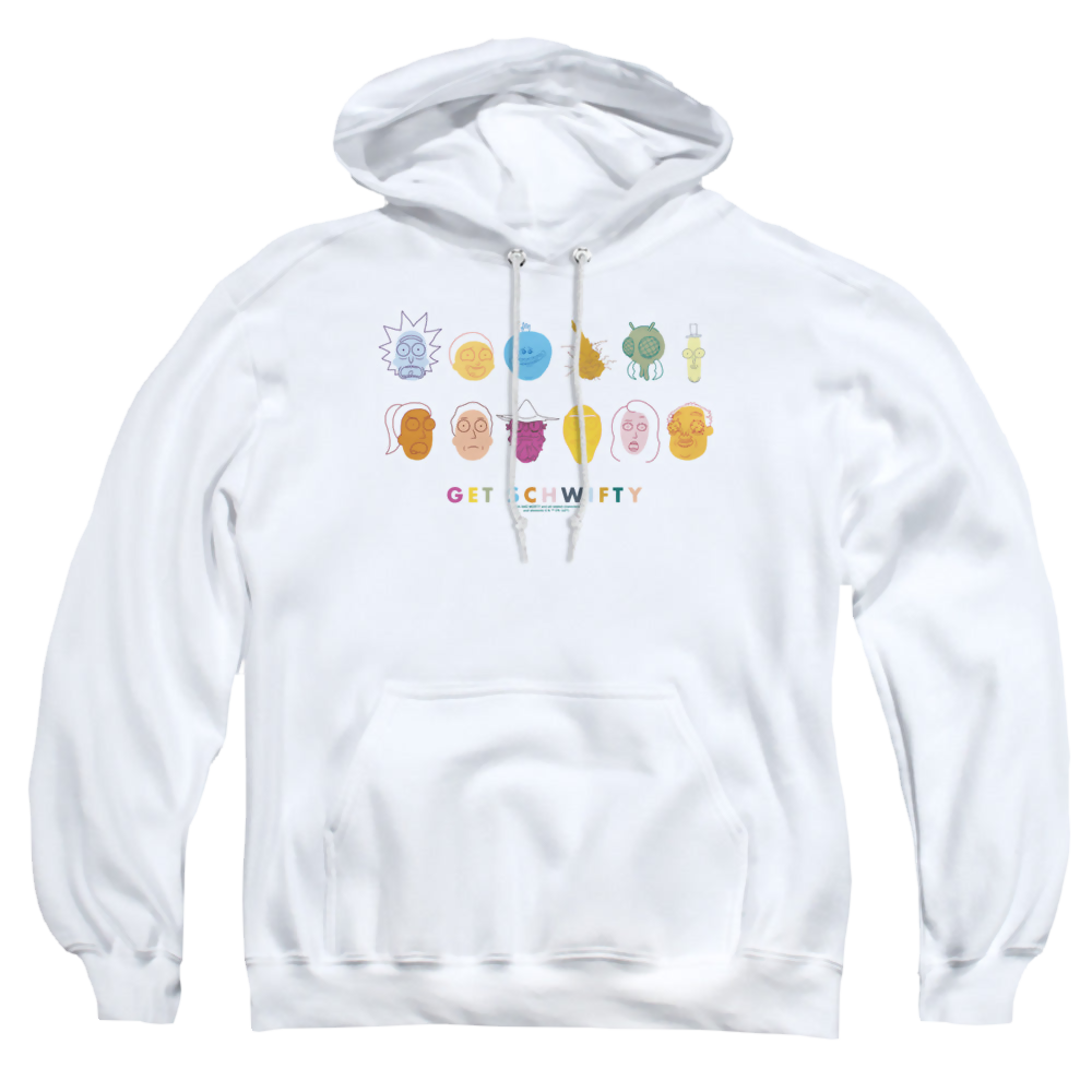 Rick and Morty Get Schwifty - Pullover Hoodie Pullover Hoodie Rick and Morty
