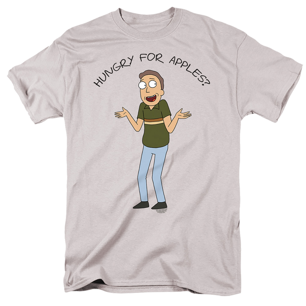 Rick and Morty Hungry For Apples - Men's Regular Fit T-Shirt Men's Regular Fit T-Shirt Rick and Morty