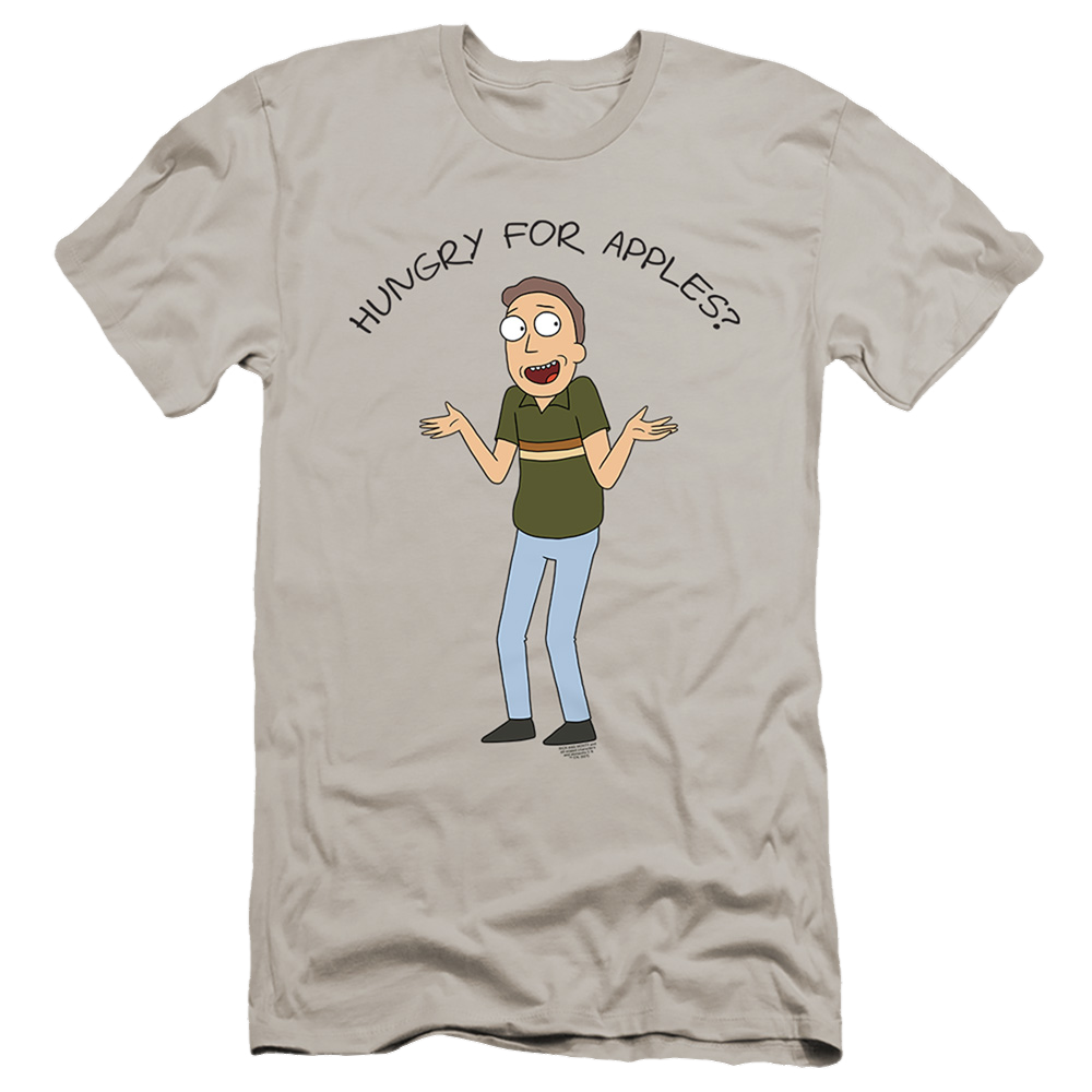 Rick and Morty Hungry For Apples - Men's Premium Slim Fit T-Shirt Men's Premium Slim Fit T-Shirt Rick and Morty