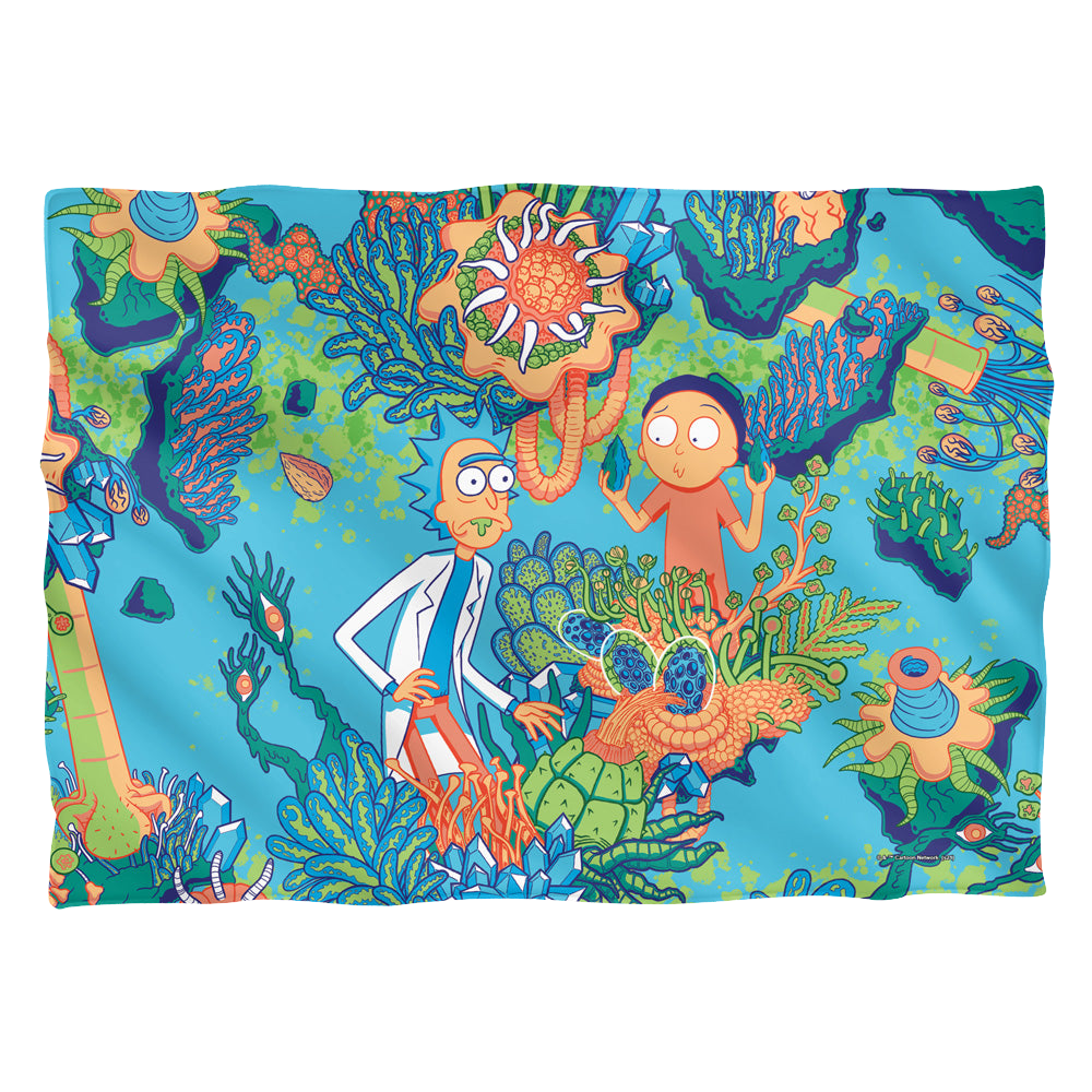 Rick and Morty Botanical Space Rick And Morty - Pillow Case Pillow Cases Rick and Morty