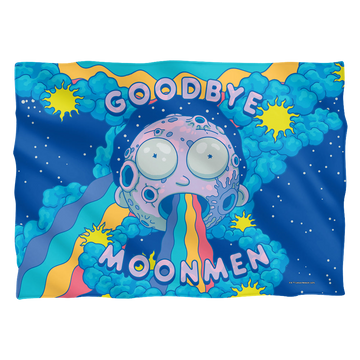 Rick and Morty Goodbye Moon Men pillow case