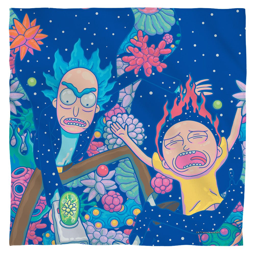 Rick and Morty Rick And Morty Organisms - Bandana Bandanas Rick and Morty