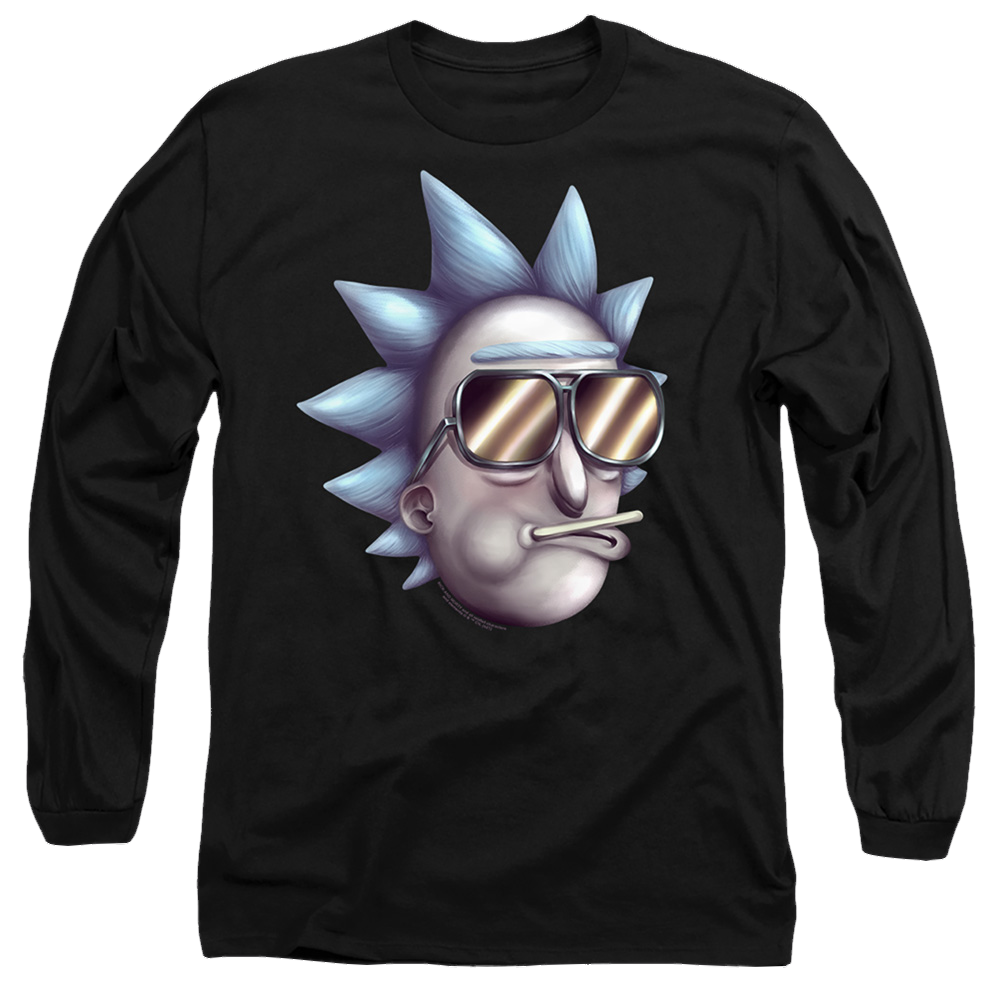 Rick and Morty Cool Rick Alternate Reality - Men's Long Sleeve T-Shirt Men's Long Sleeve T-Shirt Rick and Morty