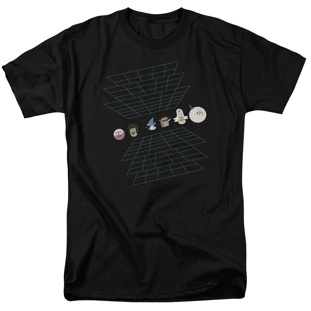 Regular Show Regular Grid Men's Regular Fit T-Shirt Men's Regular Fit T-Shirt The Regular Show