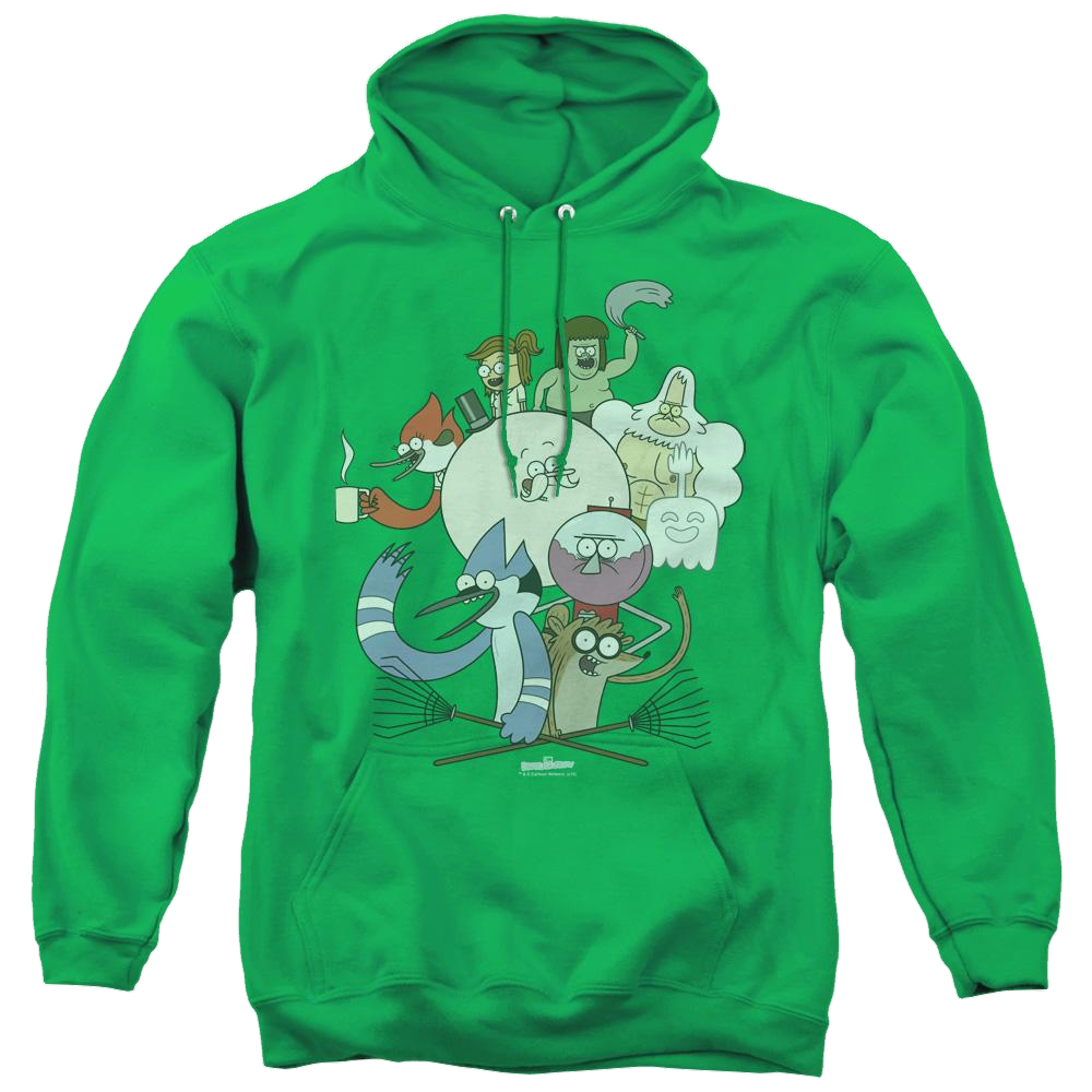 Regular Show, The Regular Cast - Pullover Hoodie Pullover Hoodie The Regular Show
