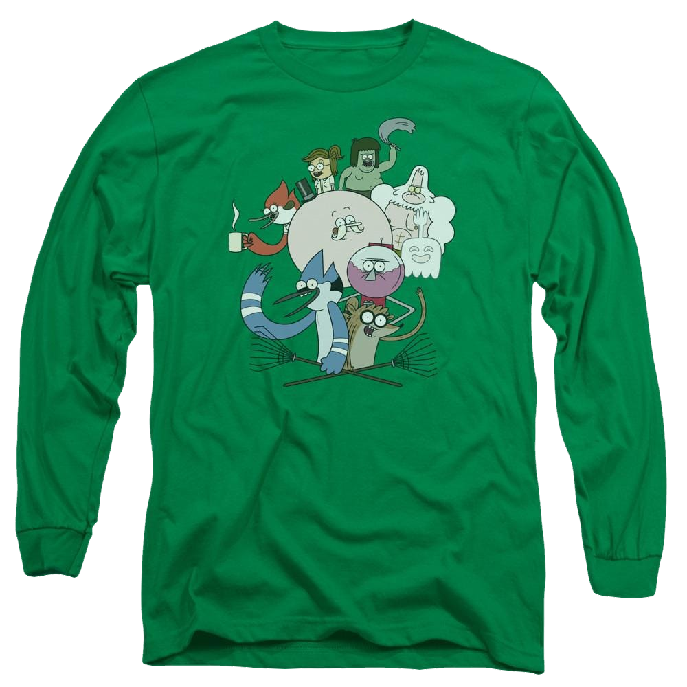Regular Show Regular Cast Men's Long Sleeve T-Shirt Men's Long Sleeve T-Shirt The Regular Show