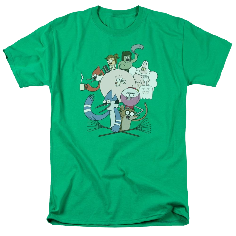 Regular Show Regular Cast Men's Regular Fit T-Shirt Men's Regular Fit T-Shirt The Regular Show