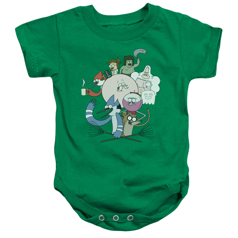 Regular Show, The Regular Cast - Baby Bodysuit Baby Bodysuit The Regular Show