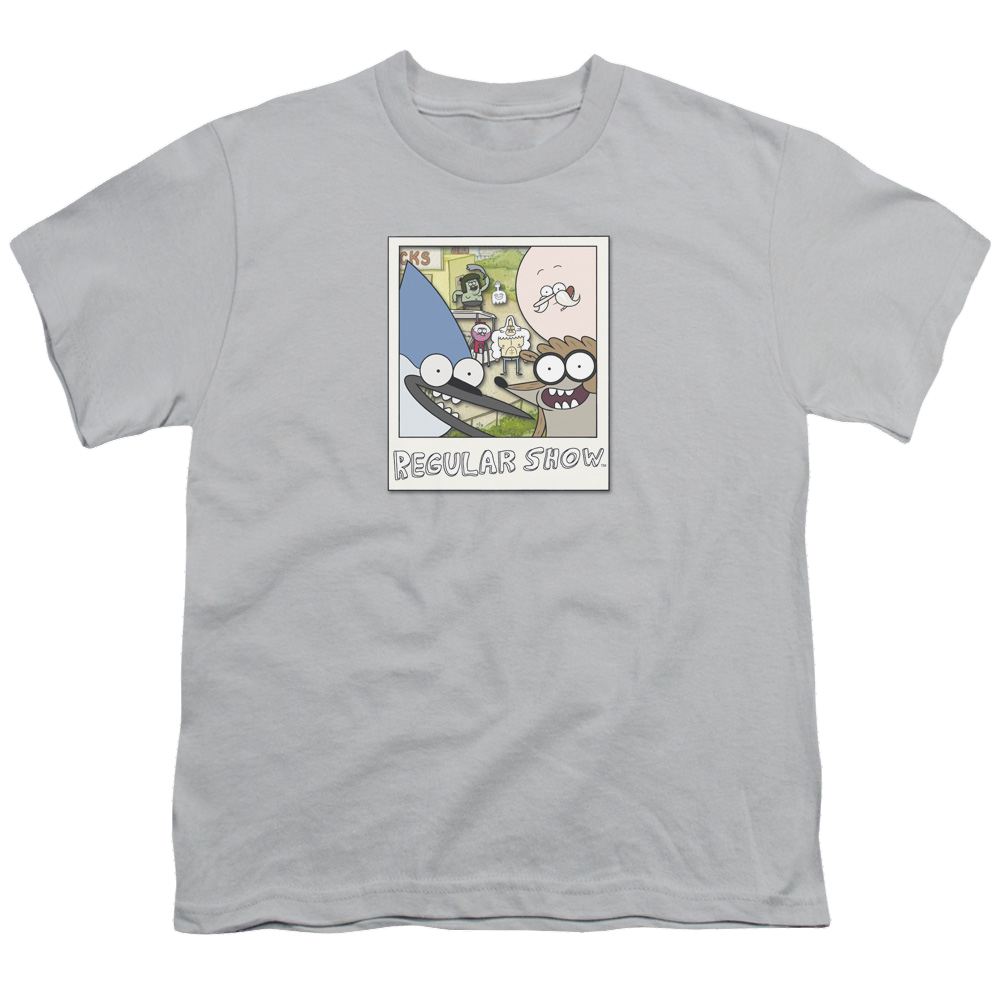 Regular Show, The Instant Picture - Youth T-Shirt Youth T-Shirt (Ages 8-12) The Regular Show