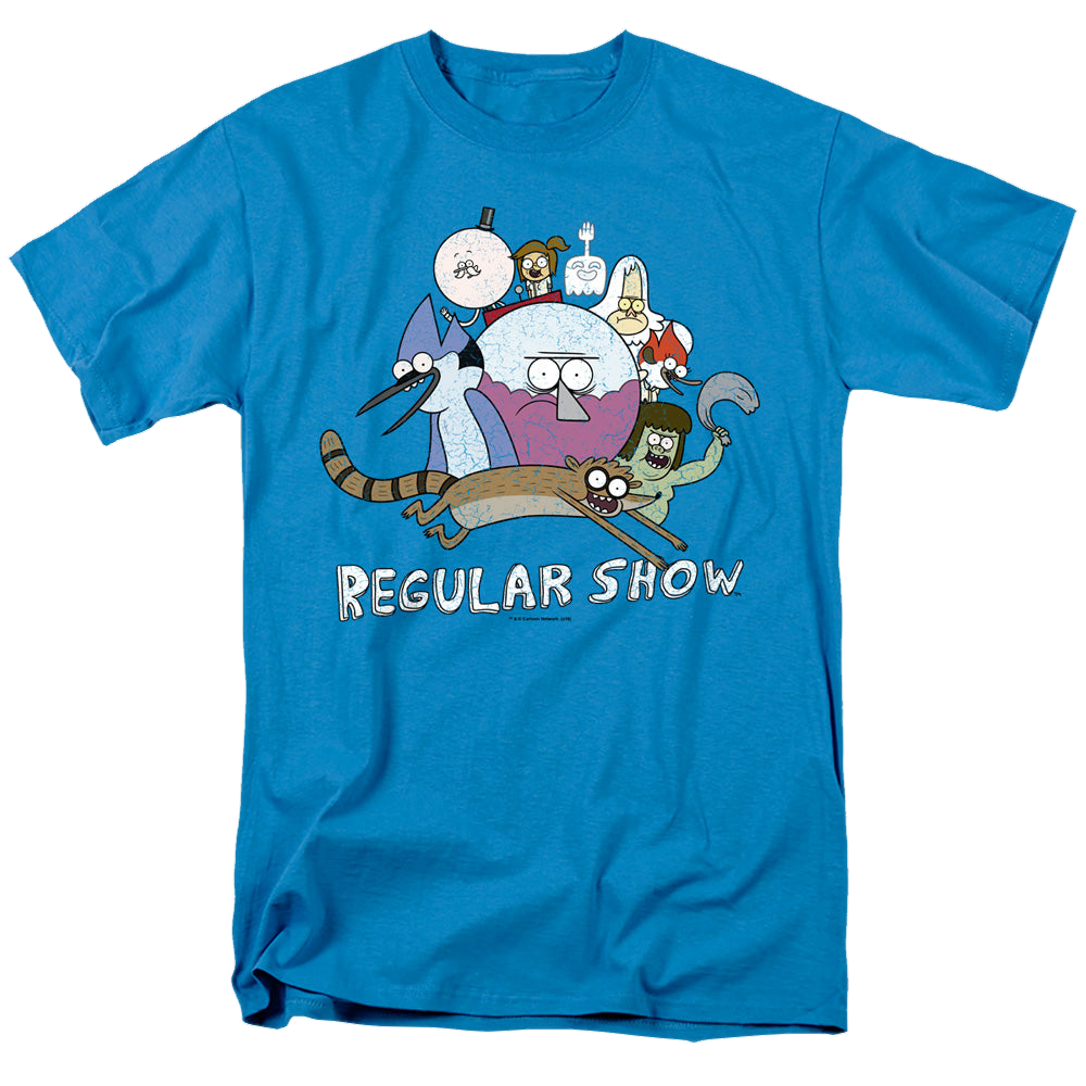 Regular Show, The Surrounding Benson - Men's Regular Fit T-Shirt Men's Regular Fit T-Shirt The Regular Show