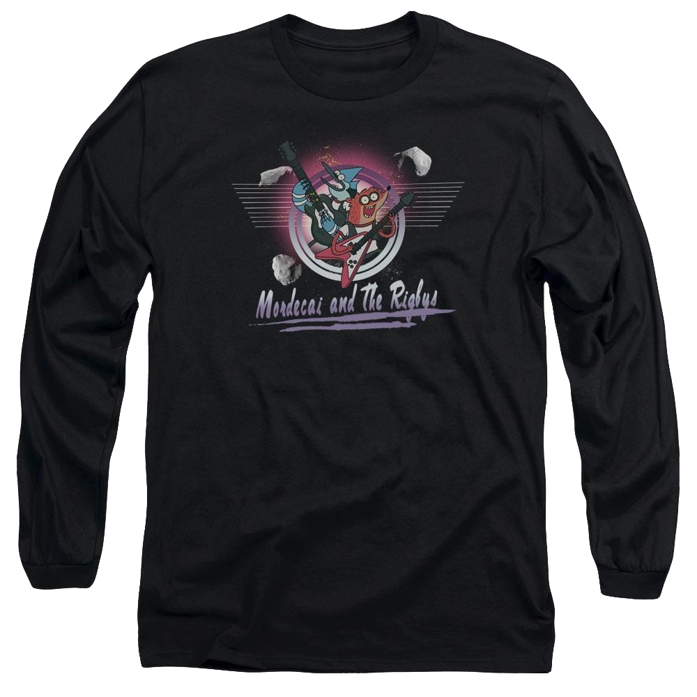 Regular Show Mordecai & The Rigbys Men's Long Sleeve T-Shirt Men's Long Sleeve T-Shirt The Regular Show