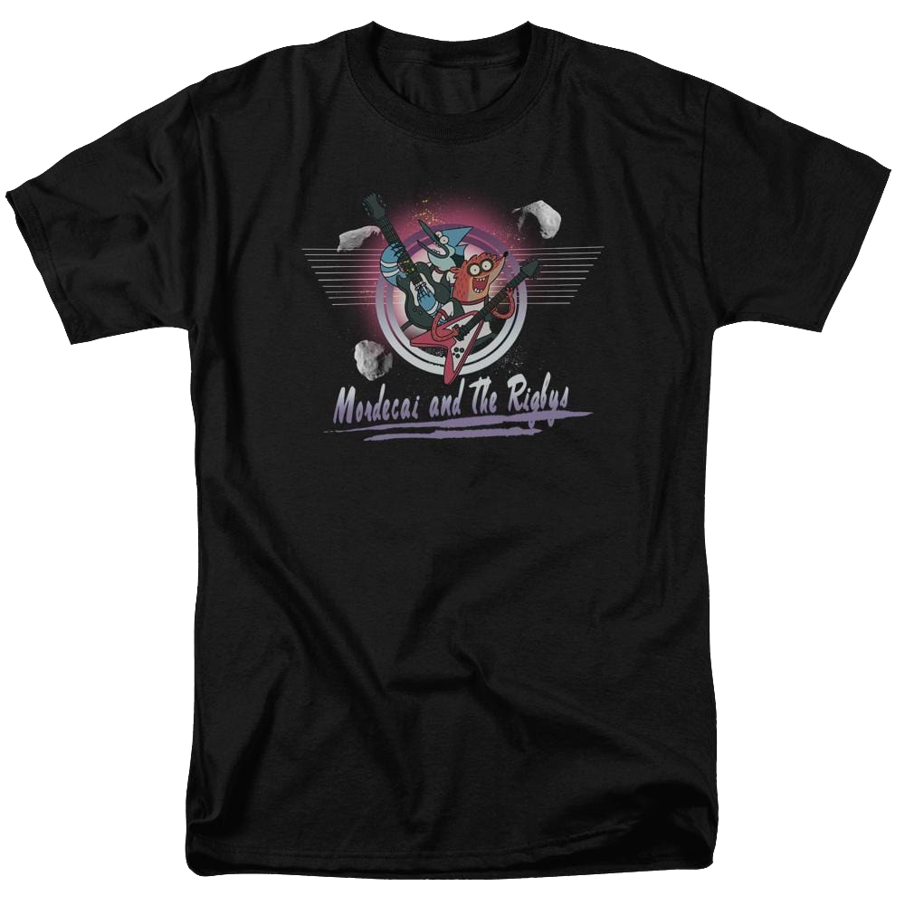 Regular Show Mordecai & The Rigbys Men's Regular Fit T-Shirt Men's Regular Fit T-Shirt The Regular Show