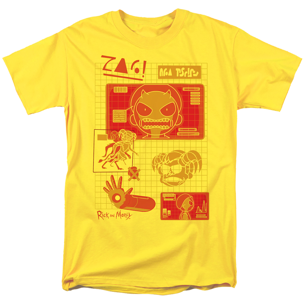 Rick and Morty Devil Morty - Men's Regular Fit T-Shirt Men's Regular Fit T-Shirt Rick and Morty