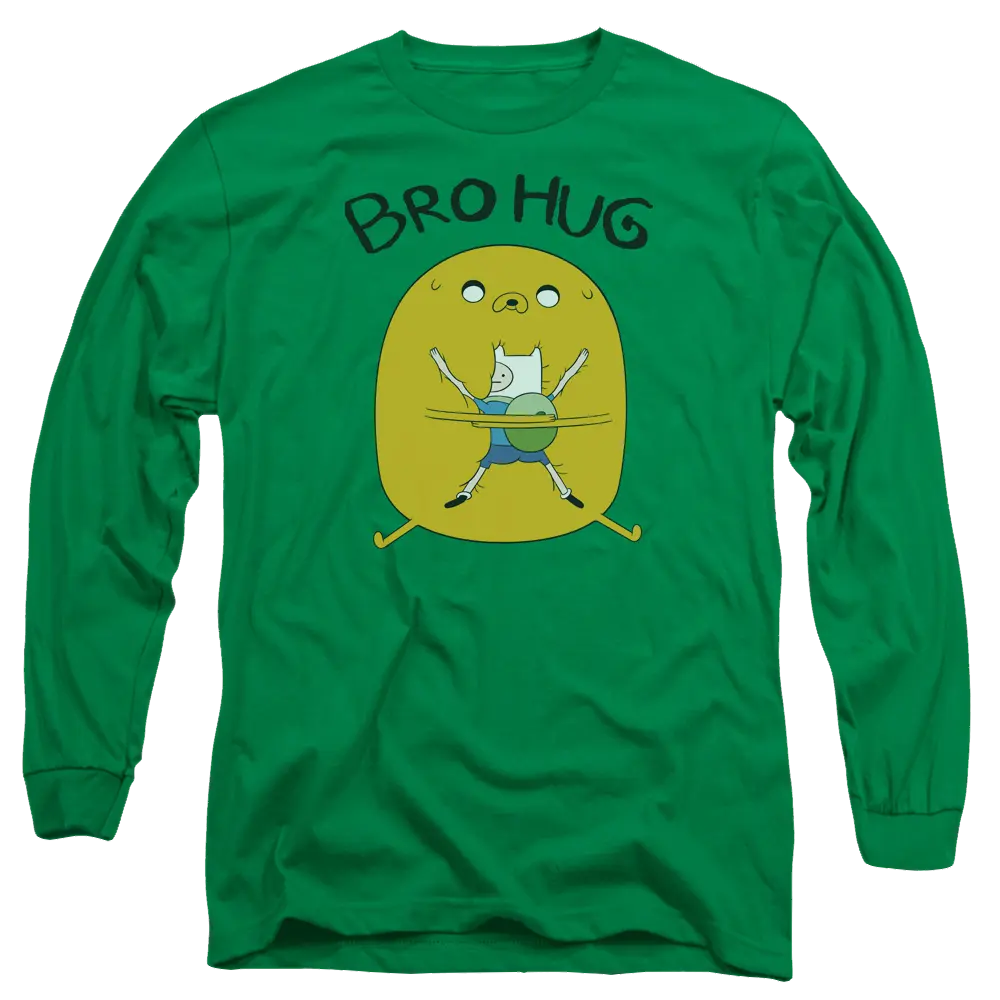 Adventure Time Bro Hug - Men's Long Sleeve T-Shirt Adventure Time