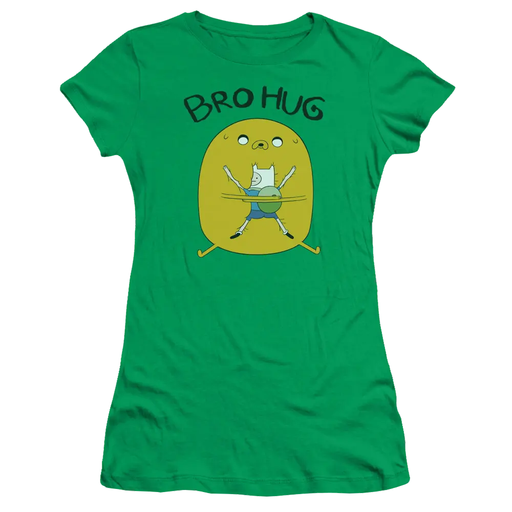 Adventure Time Bro Hug - Juniors T-Shirt Adventure Time