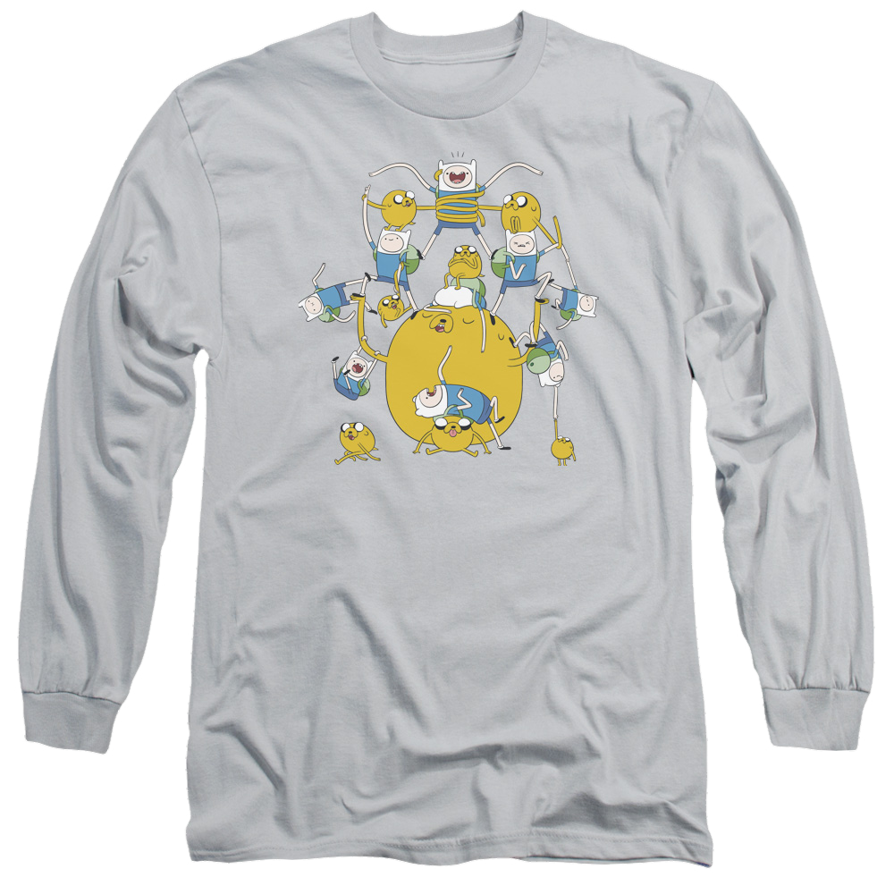 Adventure Time Finn&jake Group - Men's Long Sleeve T-Shirt Men's Long Sleeve T-Shirt Adventure Time