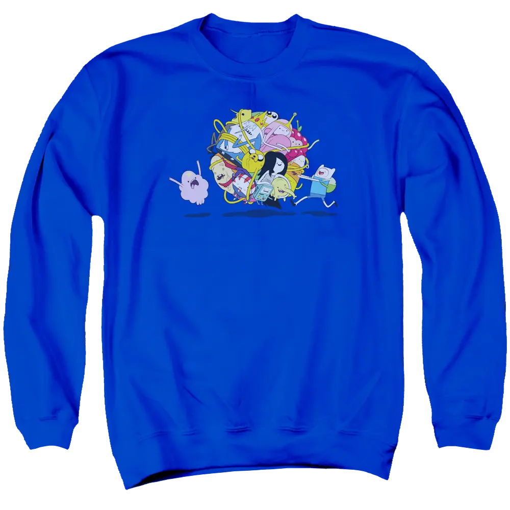 Adventure Time Glob Ball - Men's Crewneck Sweatshirt Adventure Time