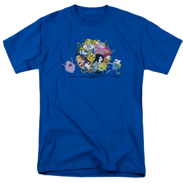 Royal men's regular fit t-shirt with Adventure Time Glob Ball graphic