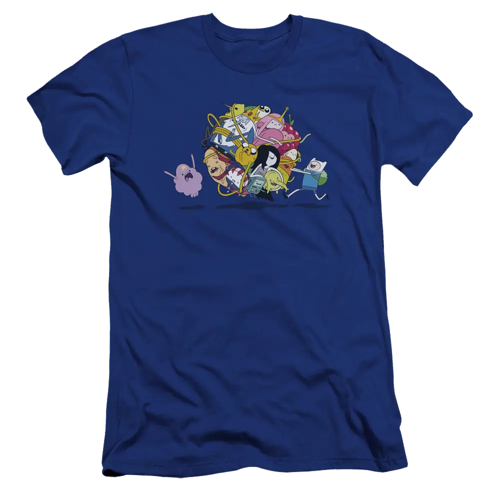 Adventure Time Glob Ball - Men's Premium Slim Fit T-Shirt Adventure Time