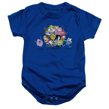Royal baby bodysuit with Adventure Time Glob Ball graphic