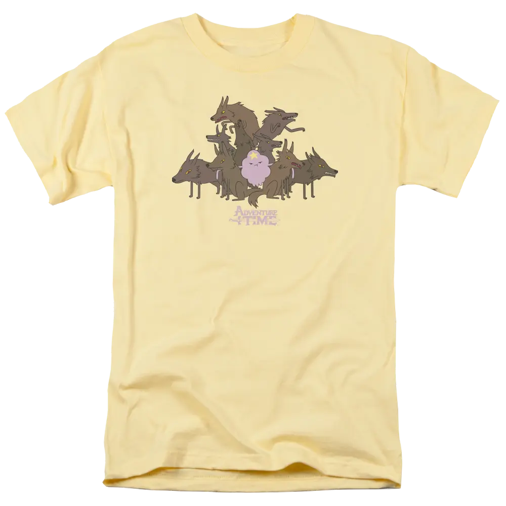 Adventure Time Lsp & Wolves - Men's Regular Fit T-Shirt Adventure Time