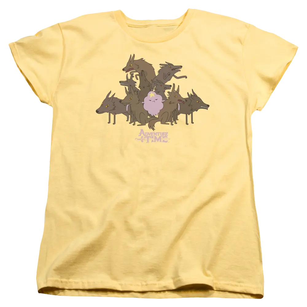 Adventure Time Lsp & Wolves - Women's T-Shirt Adventure Time